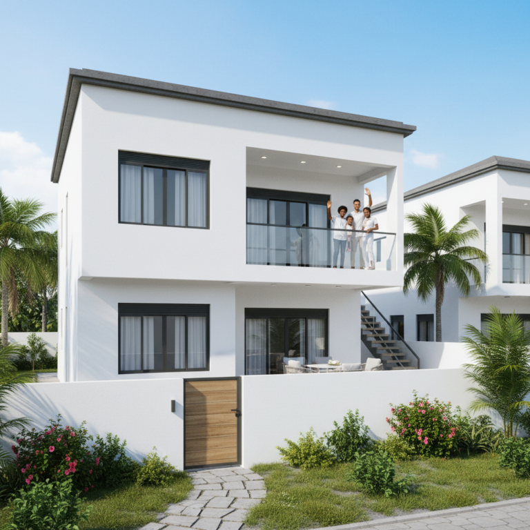 Modern Family Duplex House in Agoè, Togo